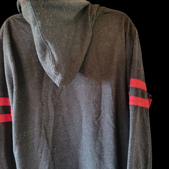 Ghostbusters Logo Hoodie With Red Sleeve Stripes 2XL - Picture 4 of 11